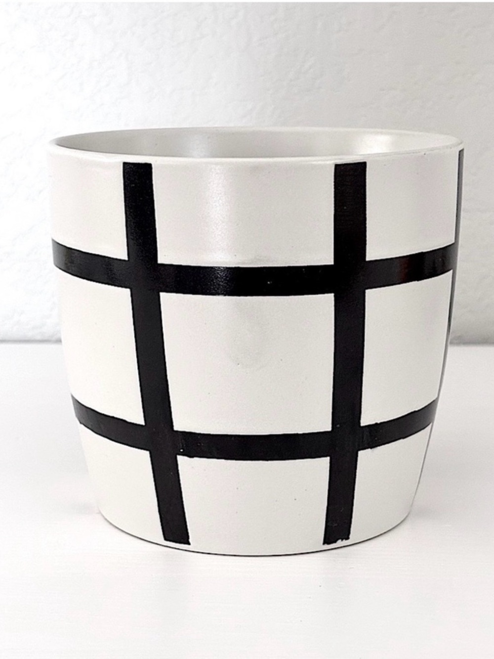 TARGET Grid Pattern Makeup Brush Holder/ Planter